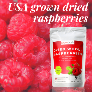 Dried Whole Raspberries