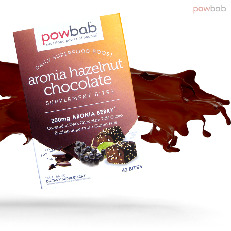 Aronia Hazelnut Chocolate Bites
