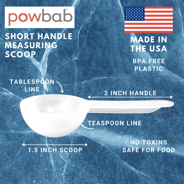 Short Handle Measuring Scoop - powbab
