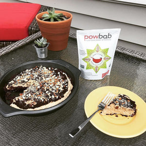 Frozen Peanut Butter Cup Pie with Baobab