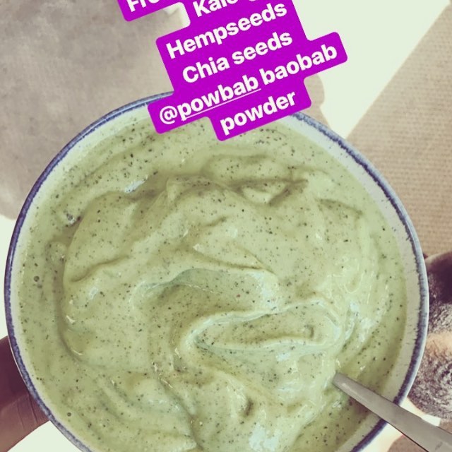 Hemp Baobab Chia Smoothie