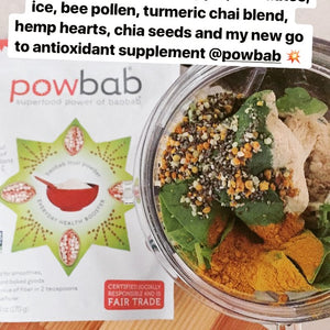 Bee Pollen Baobab Turmeric Smoothie