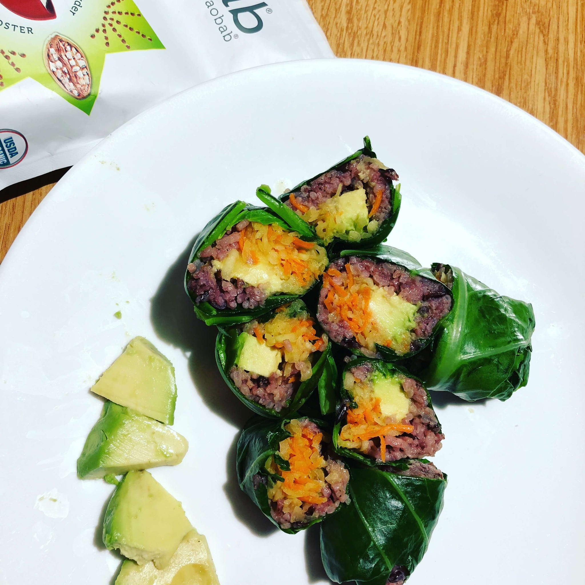 Vegan Baobab Sushi