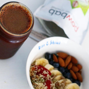 Beet Juice + Baobab Breakfast Bowl