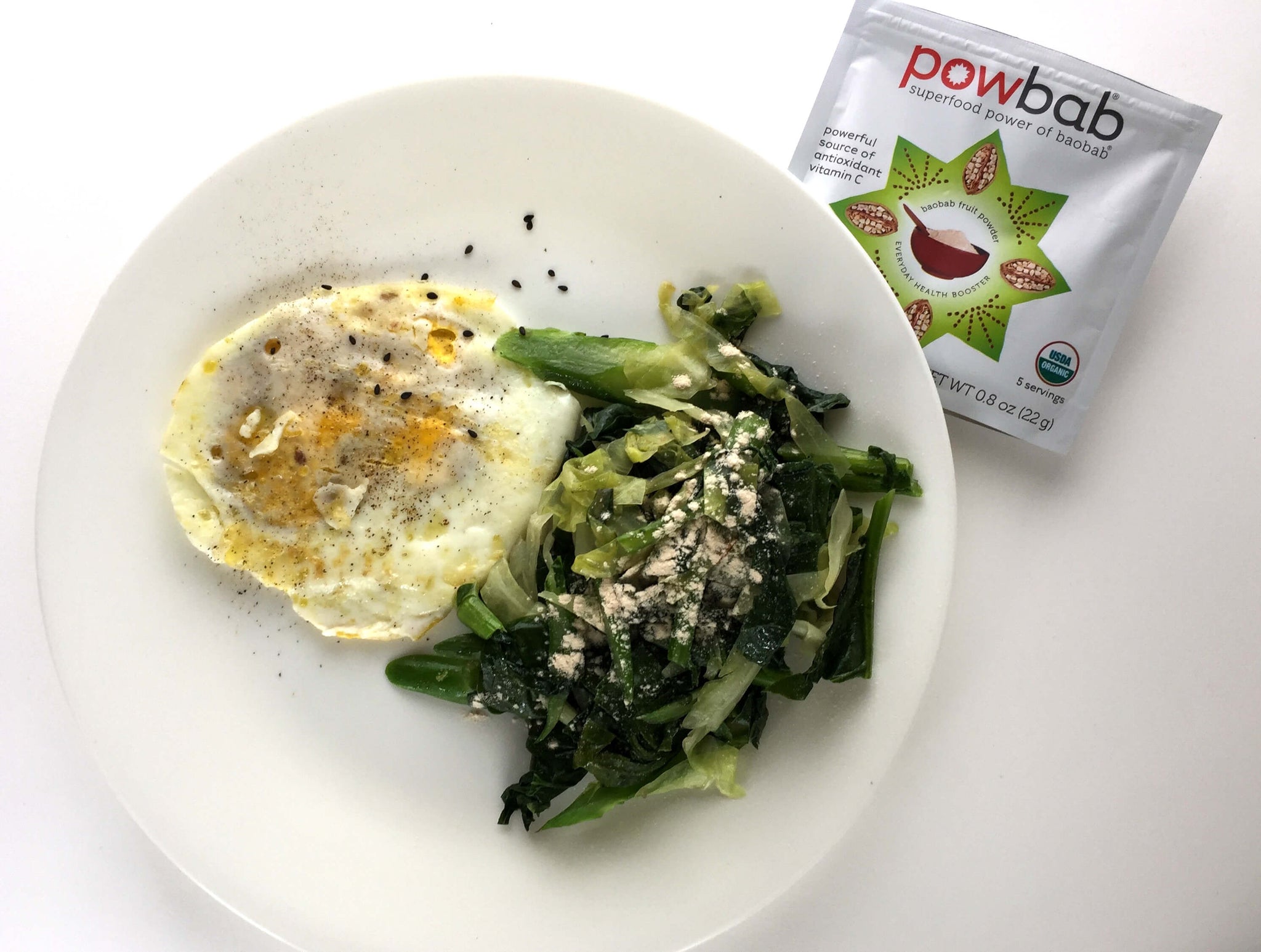 Egg & Vegetables with Baobab