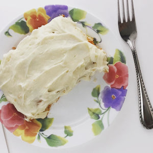 Baobab Sheet Cake with Lemon Cream Cheese Frosting