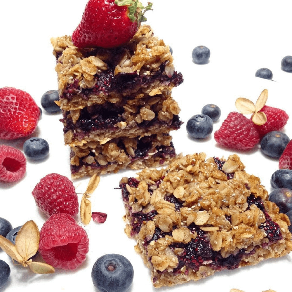 Blueberry Baobab Crumble