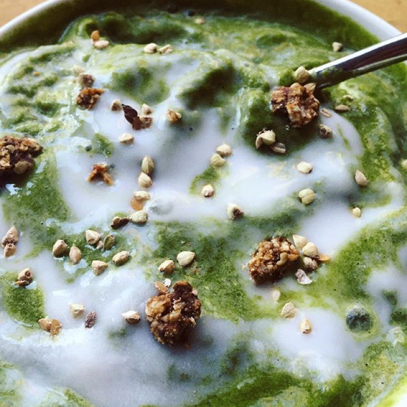Baobab Collard Greens Smoothie Bowl