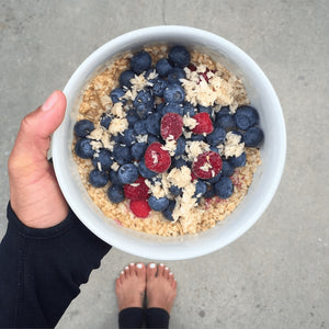 Simple Oatmeal with Baobab - powbab