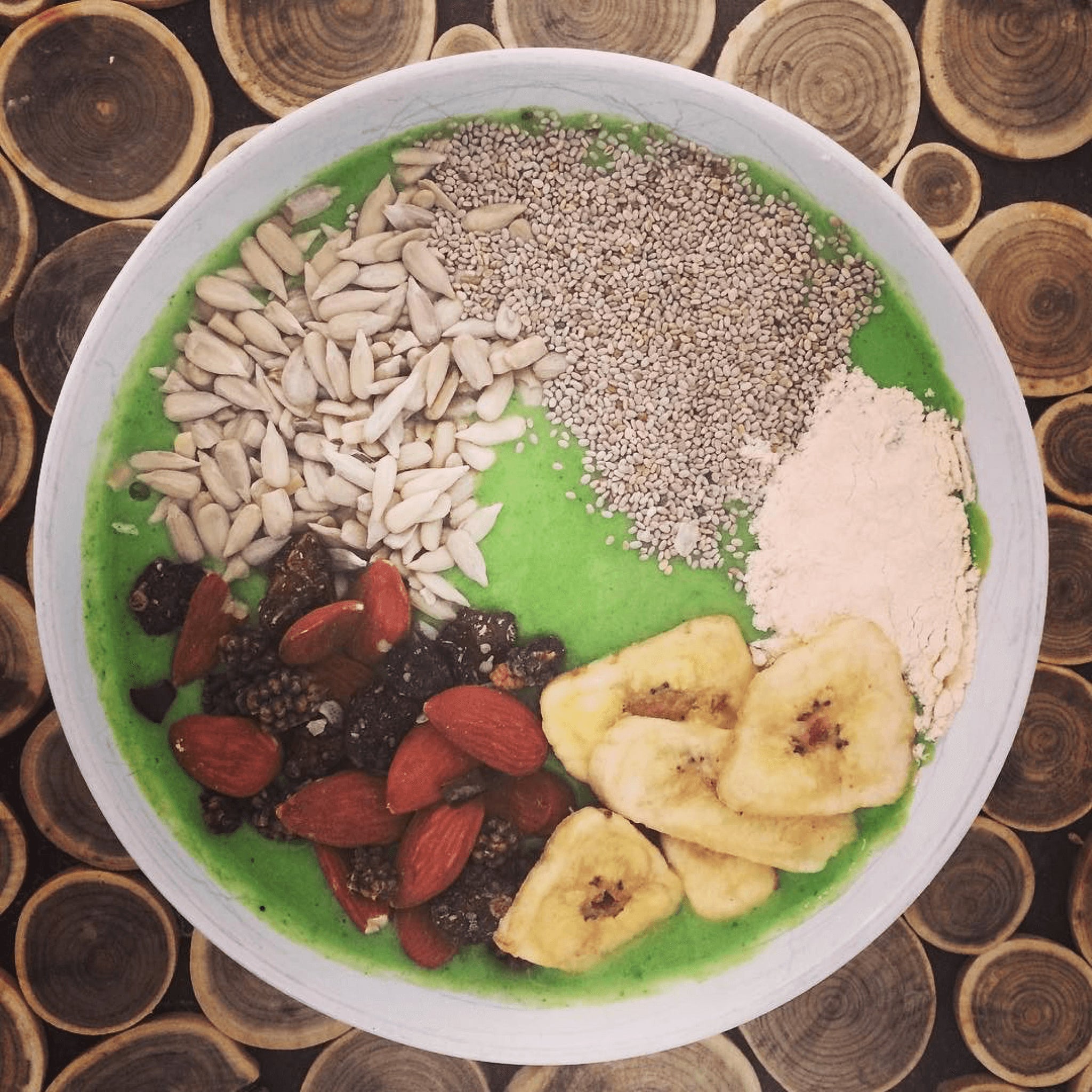 Baobab Spinach Seed Smoothie