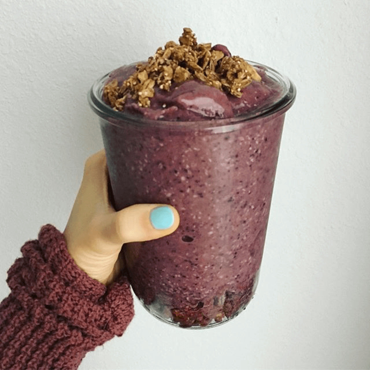 Coconut Meat Baobab Smoothie