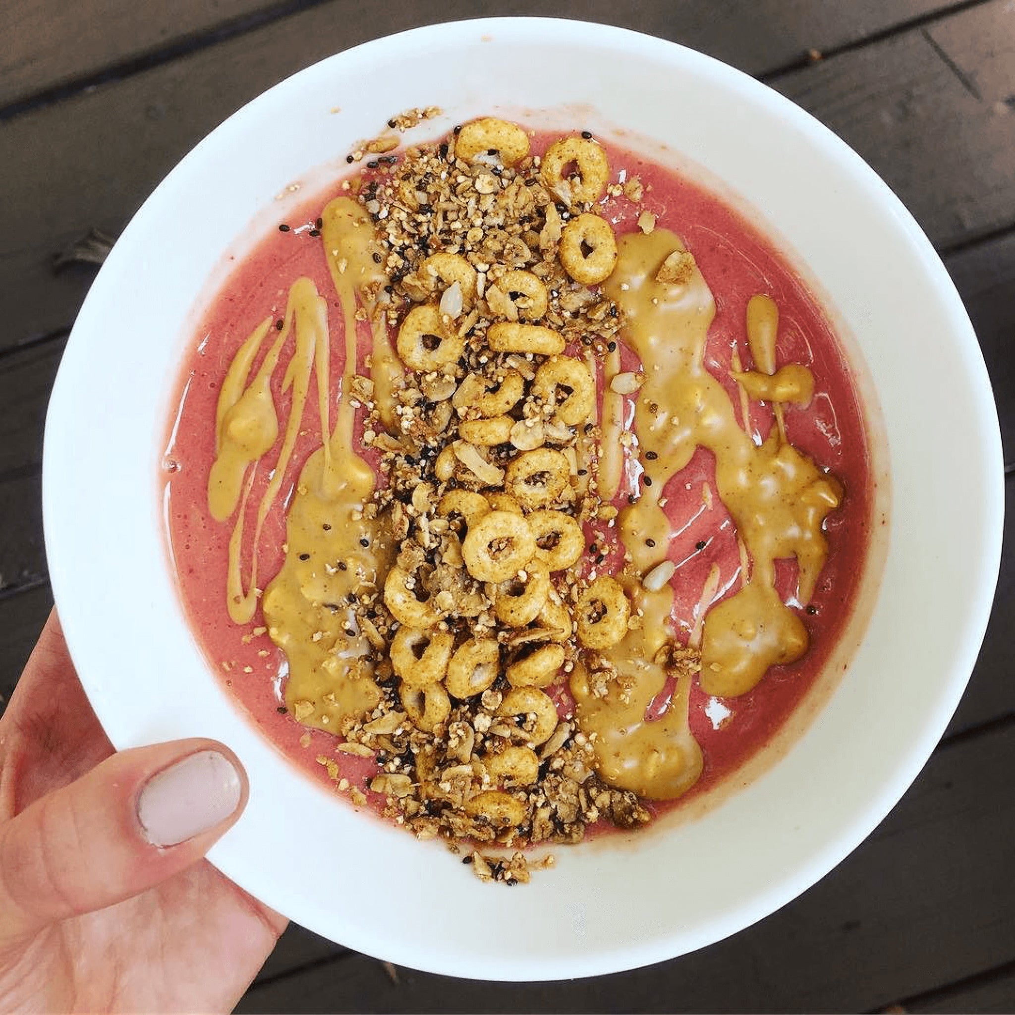 Baobab Peanut Butter Smoothie Bowl