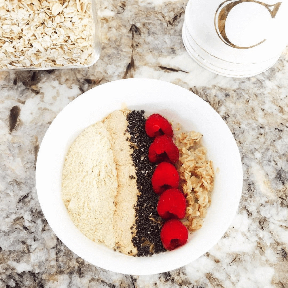 Morning Baobab Oatmeal with Protein