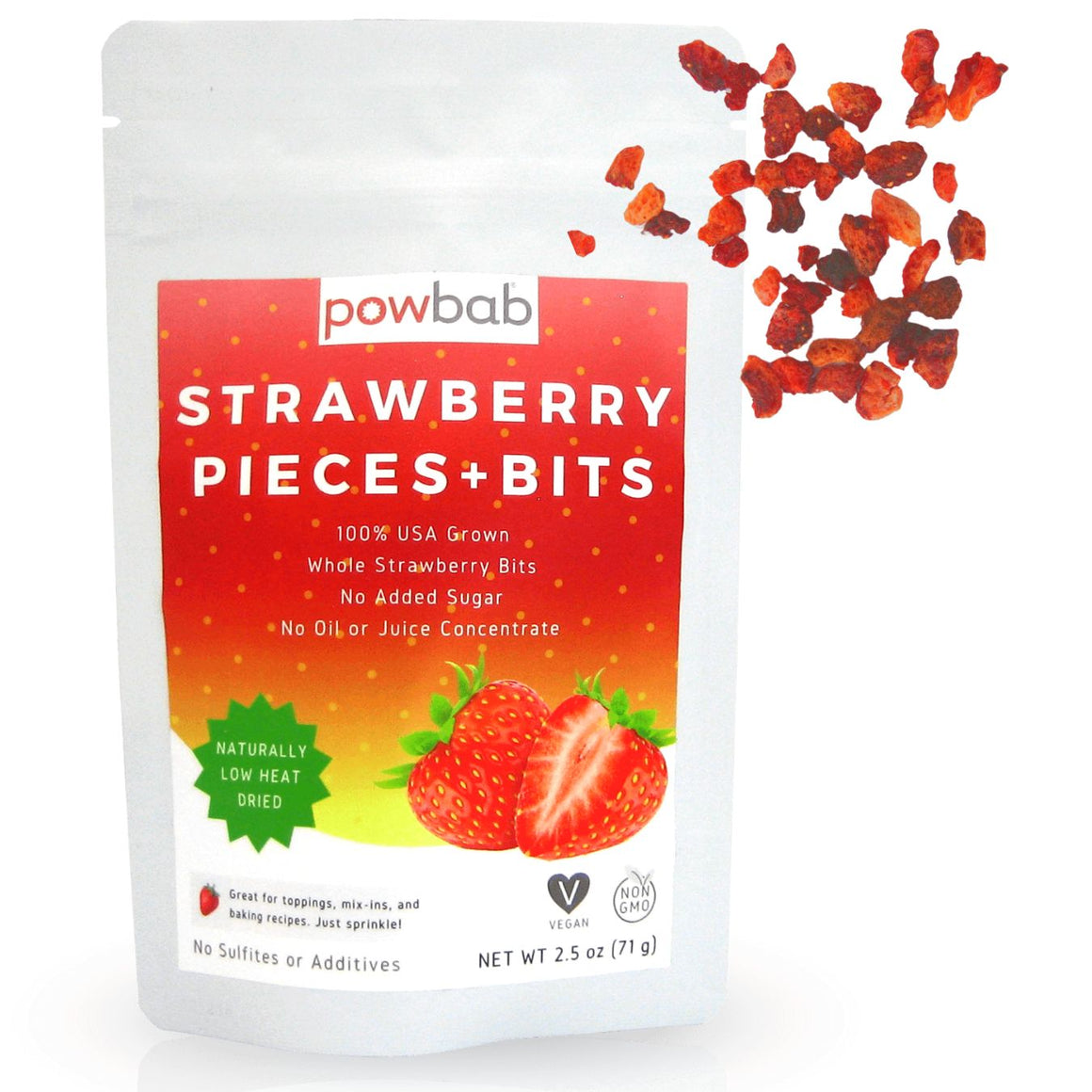 Strawberry Pieces + Bits