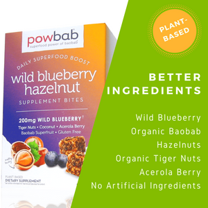 Wild Blueberry Hazelnut Bites