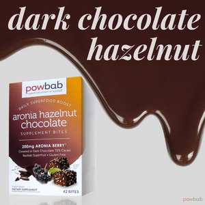 Aronia Hazelnut Chocolate Bites