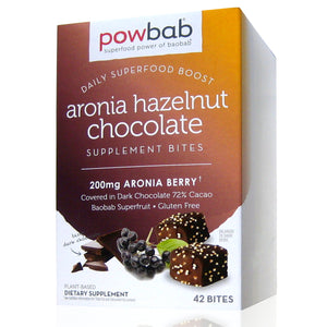 Aronia Hazelnut Chocolate Bites