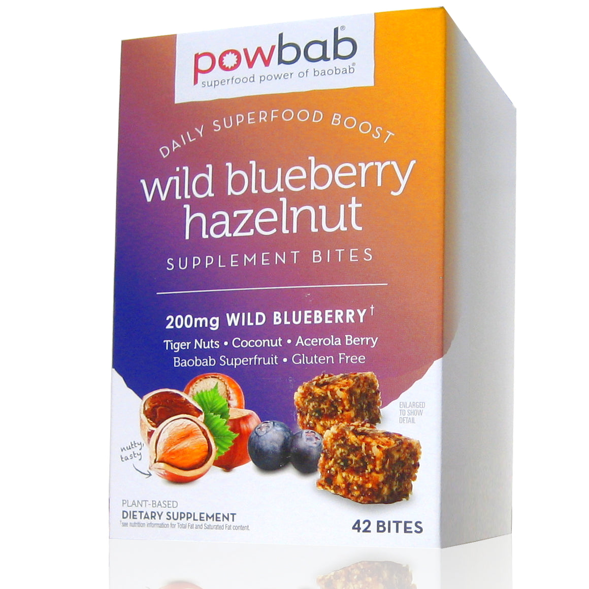 Wild Blueberry Hazelnut Bites