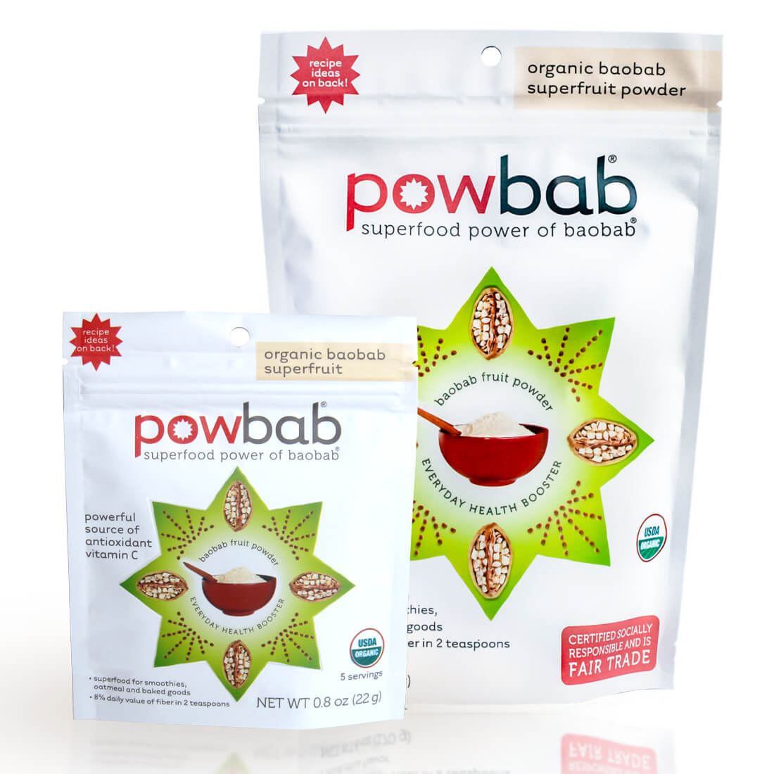 SUPER FOOD Poudre de Baobab - Sachet de 200 gr - PURASANA