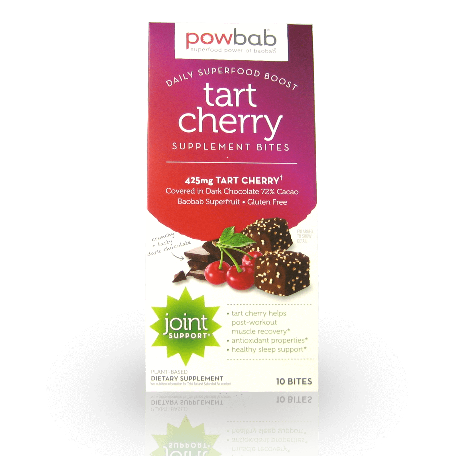 powbab tart cherry supplement bites